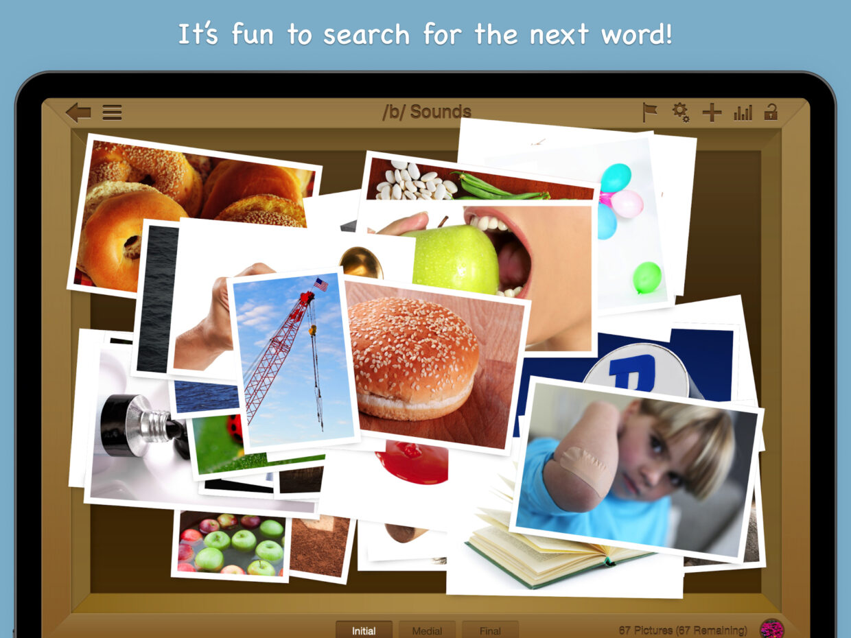 It's fun to search for the next word!